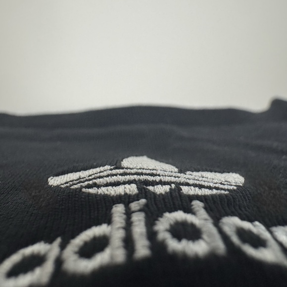 Adidas Originals Kids Cropped Tank Top | Black & White | Size 9/10Y - Picture 3 of 7